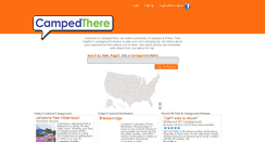 Desktop Screenshot of campedthere.com